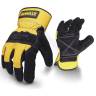 Перчатки DeWALT DPG41L. Универсальные, с кожаной ладонью